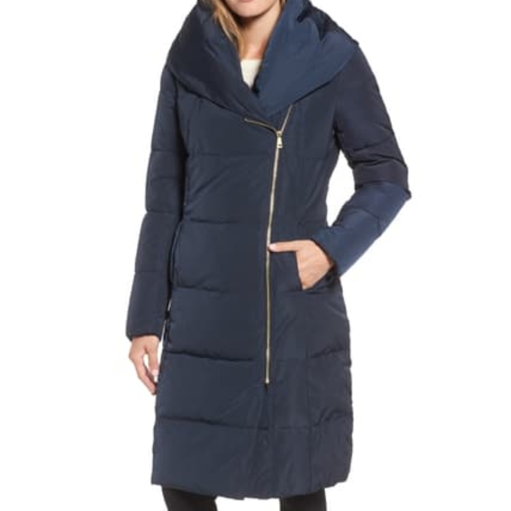 Cole Haan Down & Feather Coat - New!